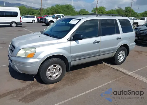 2005 Honda Pilot Lx from USA, damaged, VIN 2HKYF181X5H564401